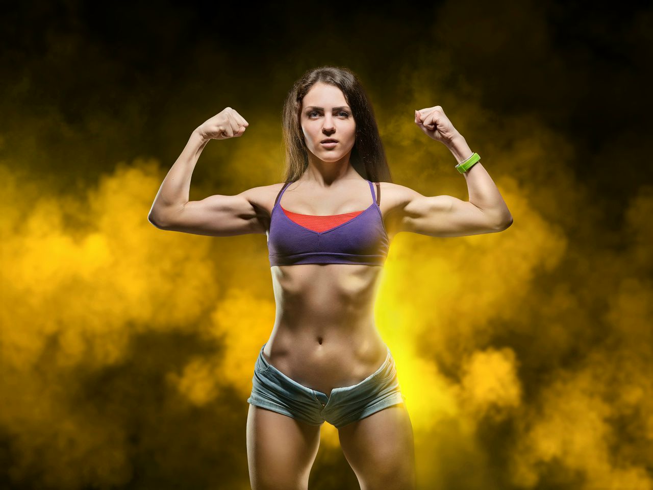 Athletic girls in Belen